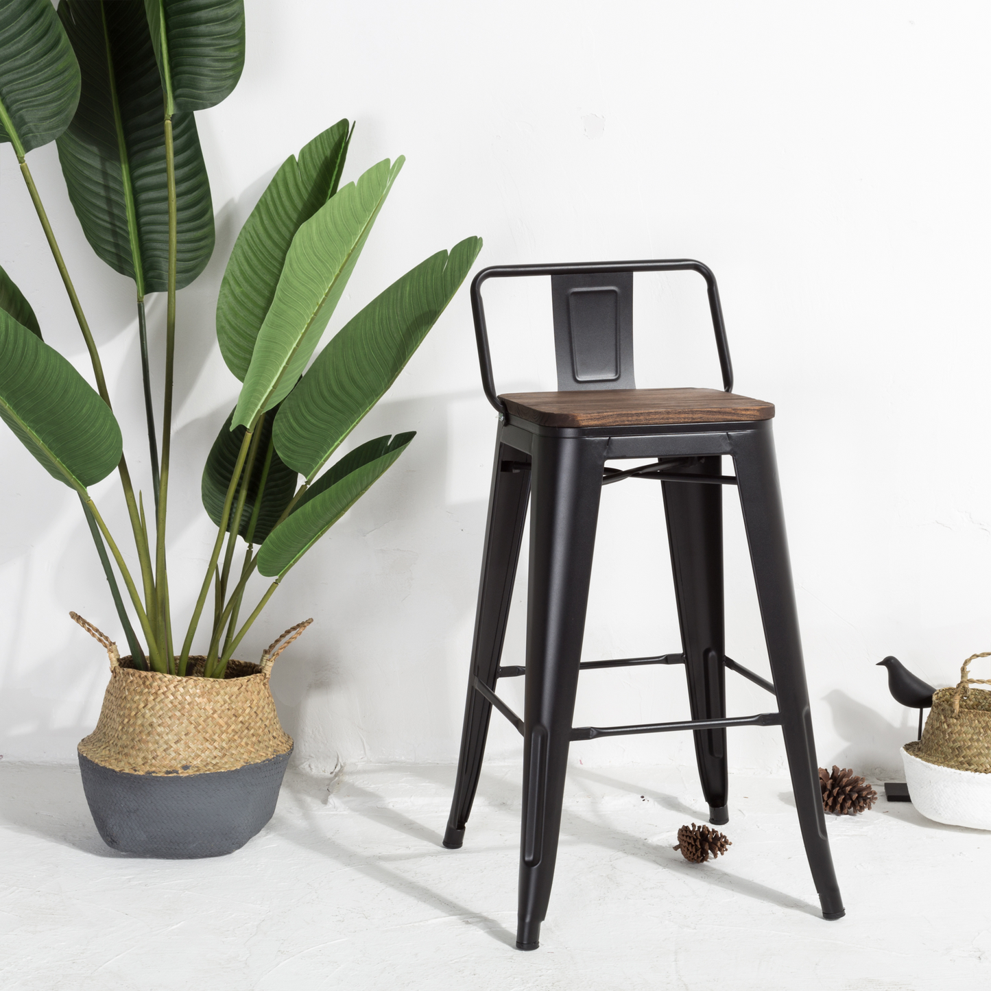 Retro High Black Matt